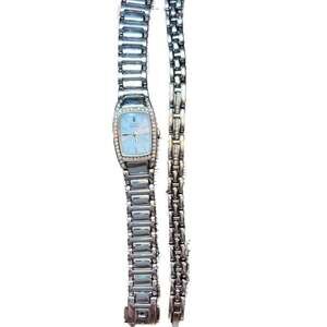 Citizen Eco-Drive Silhouette Crystal Women's Watch Bracelet Set
